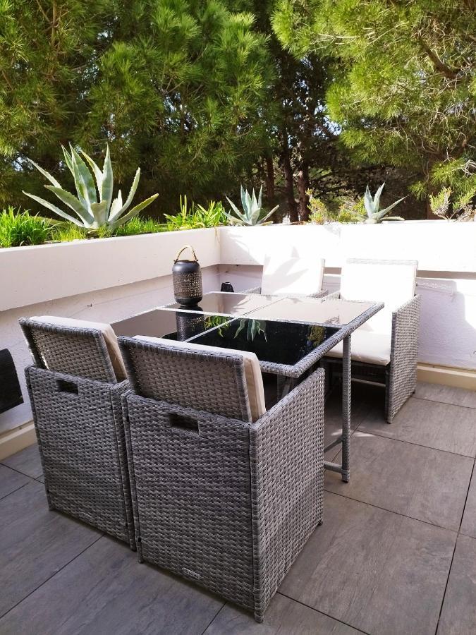 Charmant T2 Terrasse, Bord De Mer อาร์เจเลส-ซัวร์-แมร์ ภายนอก รูปภาพ